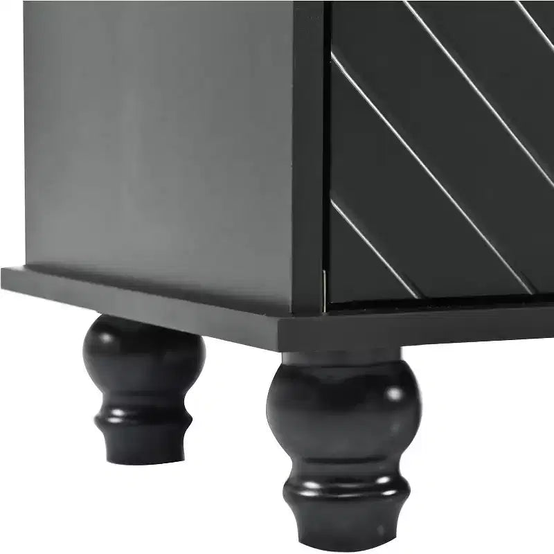 Banc d'entrée de 119 cm de large, portemanteau 4-en-1 avec rangement, 4 crochets et coussin, organisateur de chaussures peu encombrant pour buanderie, noir