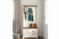 Galano Calidia Cizens Hall Tree - Ivory