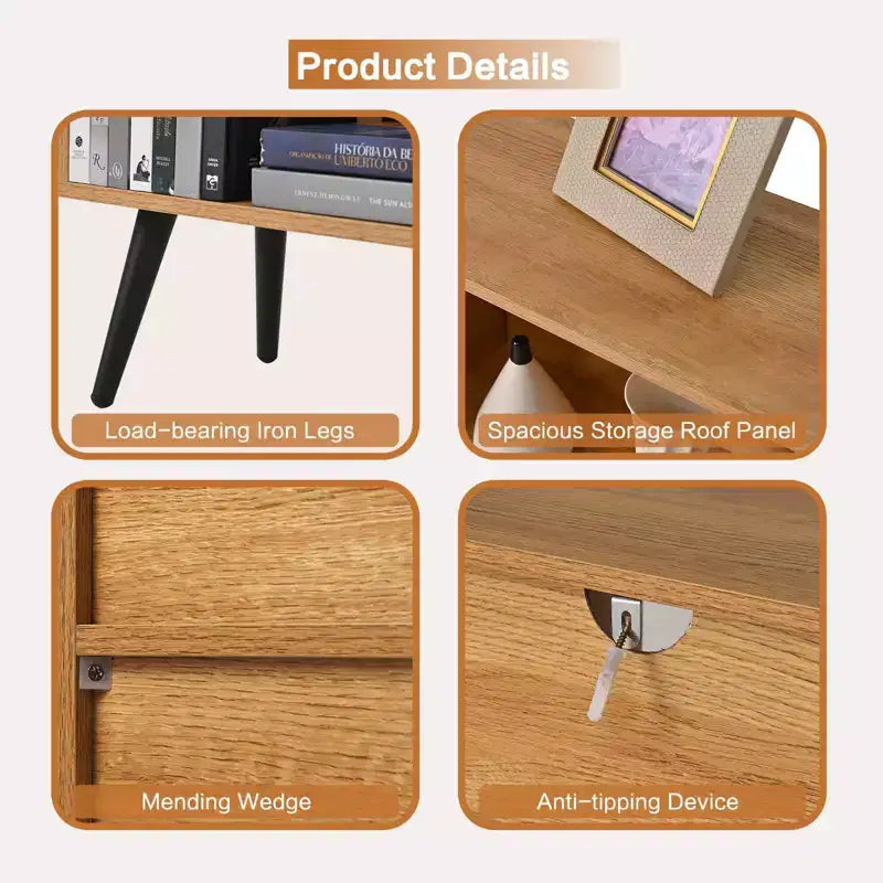 Étagère de rangement moderne à 10 cubes, organisateur de présentation ouvert à 3 niveaux avec base métallique renforcée pour salon et bureau à domicile