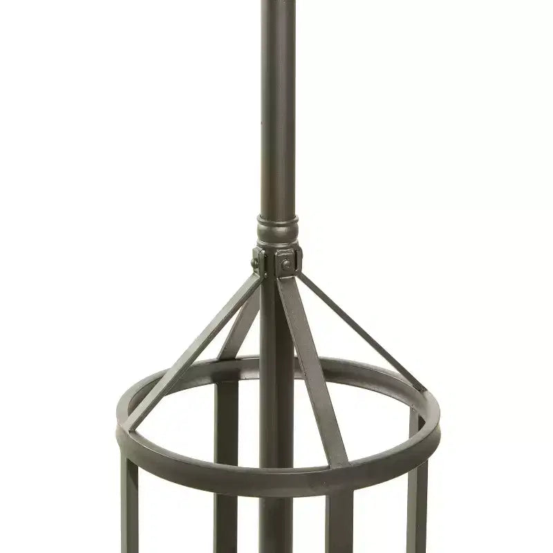 Porte-manteau industriel en fer noir - Olivia & May : Rangement pour entrée et hall, aucun assemblage requis