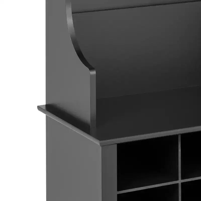 Meuble d'entrée étroit de 27 po avec 9 casiers à chaussures