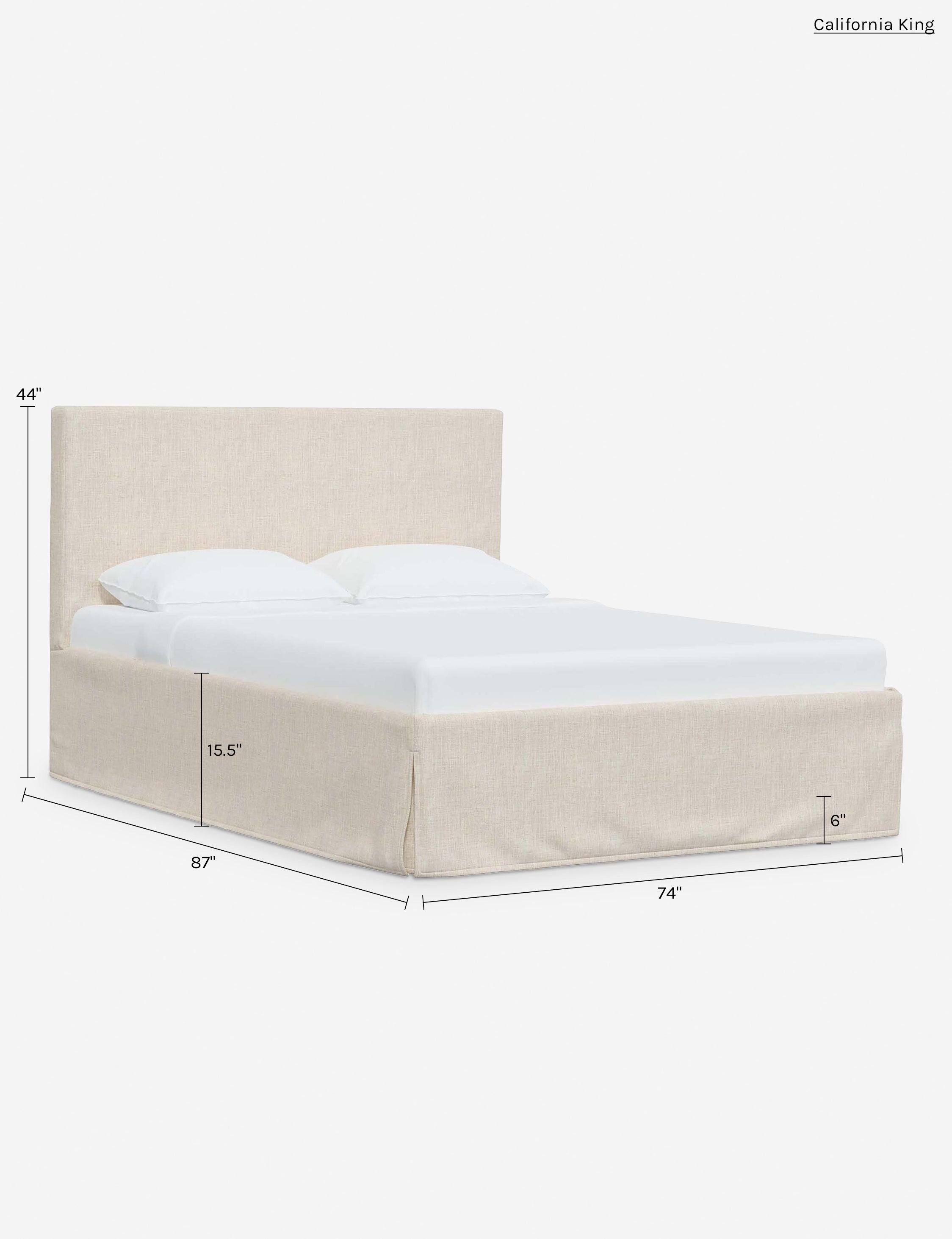 Maura Slipcover Bed