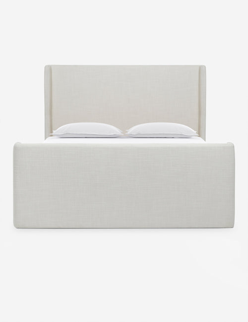 Lit Notre lit est un exemple de sophistication sans effort. La tête de lit et le cadre de lit rembourrés offrent un look épuré et intemporel, conçu pour une chambre de transition.